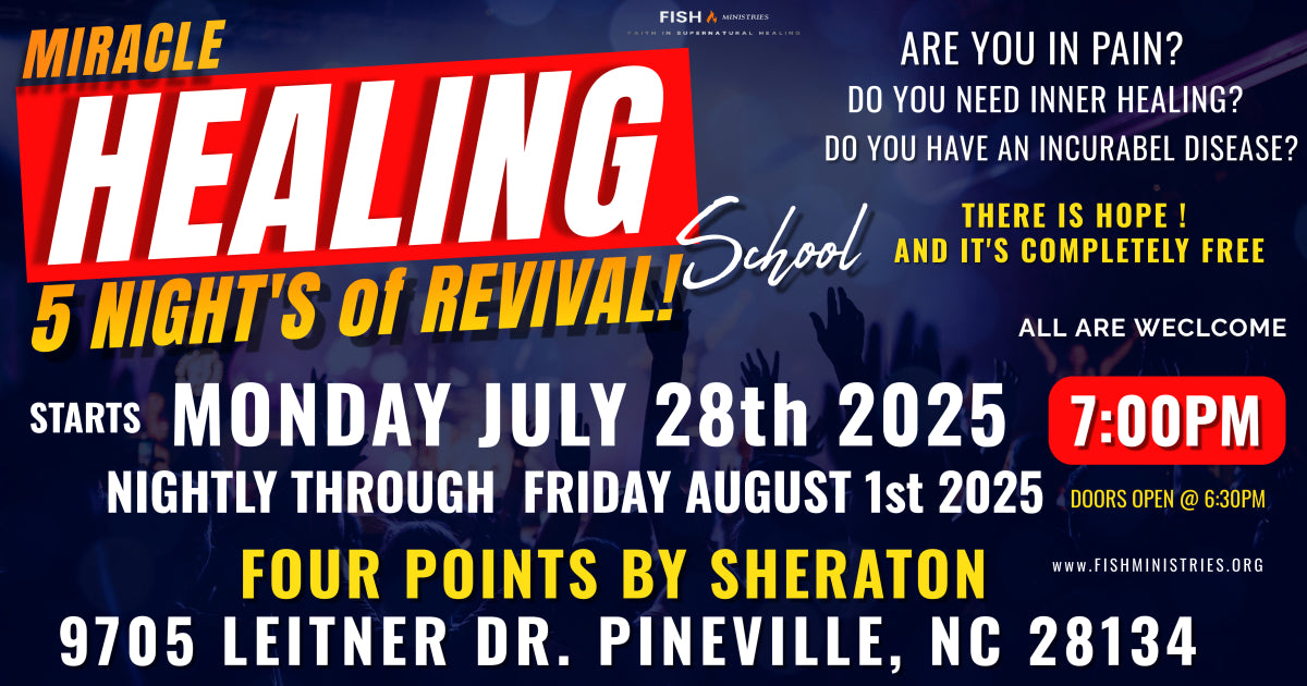 Healing School July 28 - August 1st