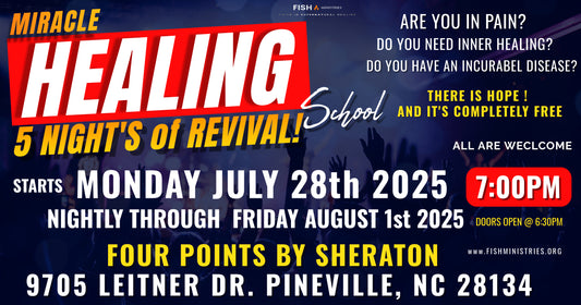 Healing School July 28 - August 1st